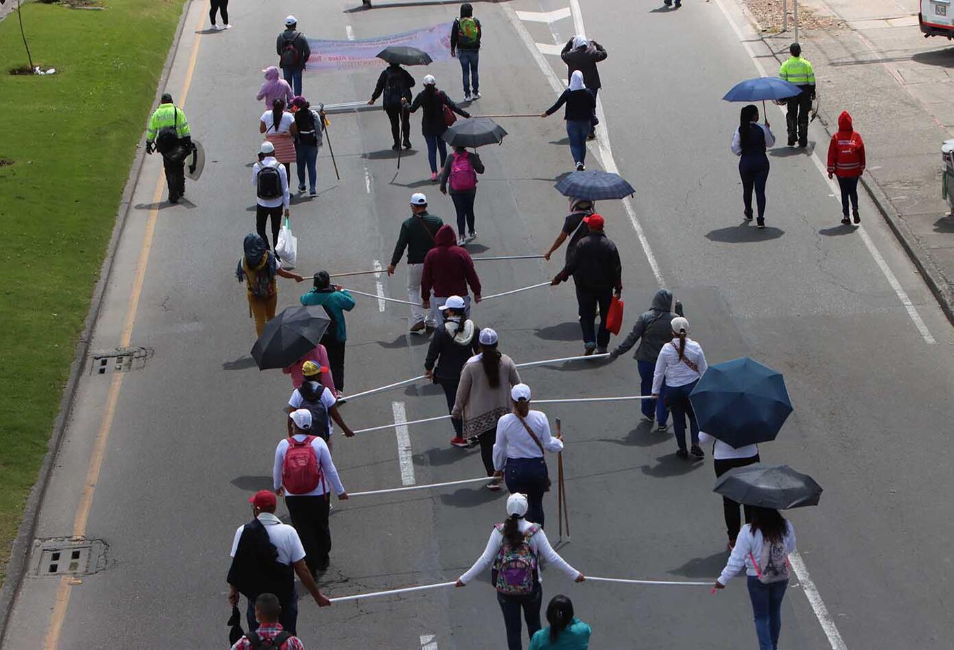 Protesta de profesores – Por clases presenciales protestan profesores