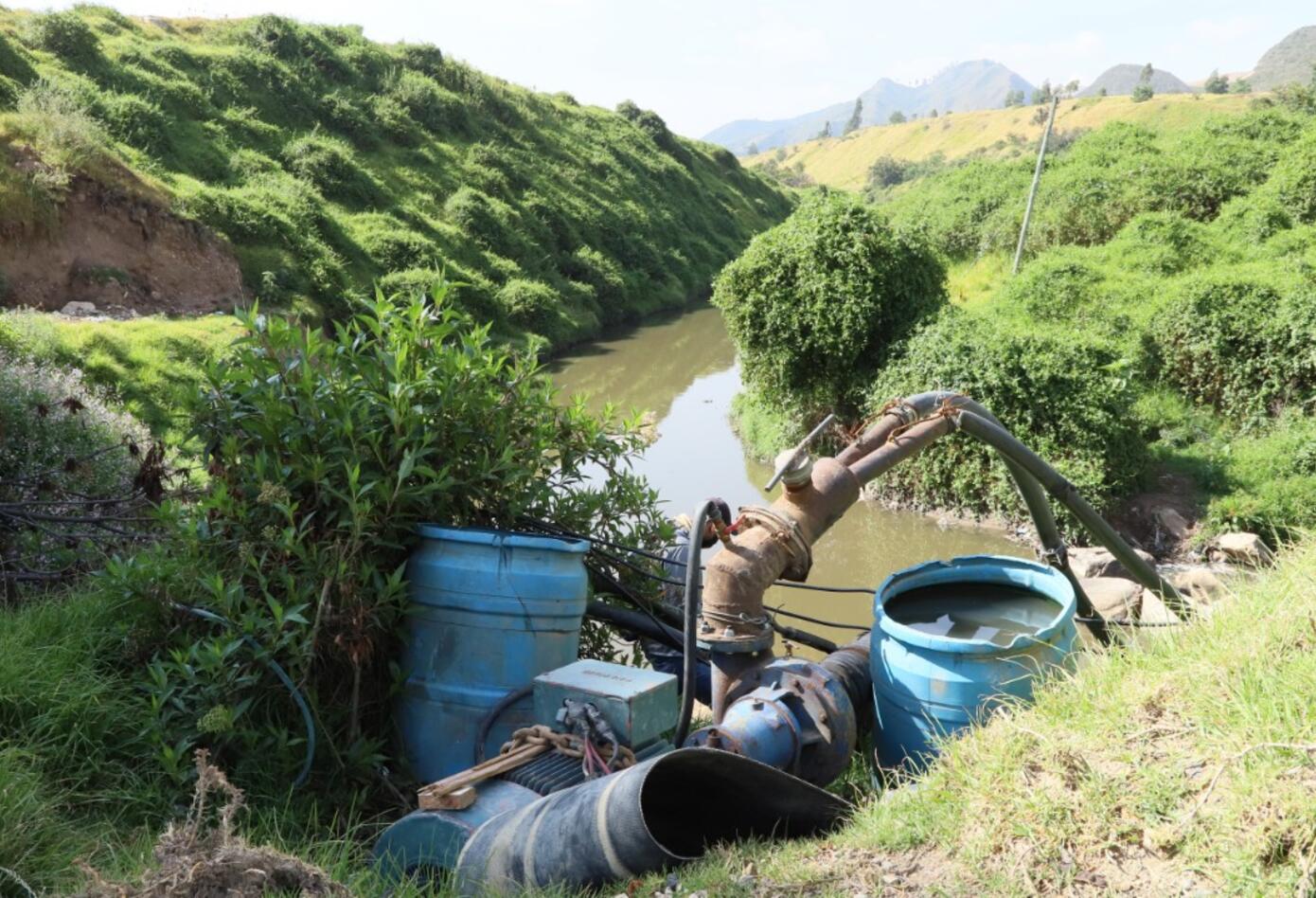 Afectación ambiental en el río Tunjuelo