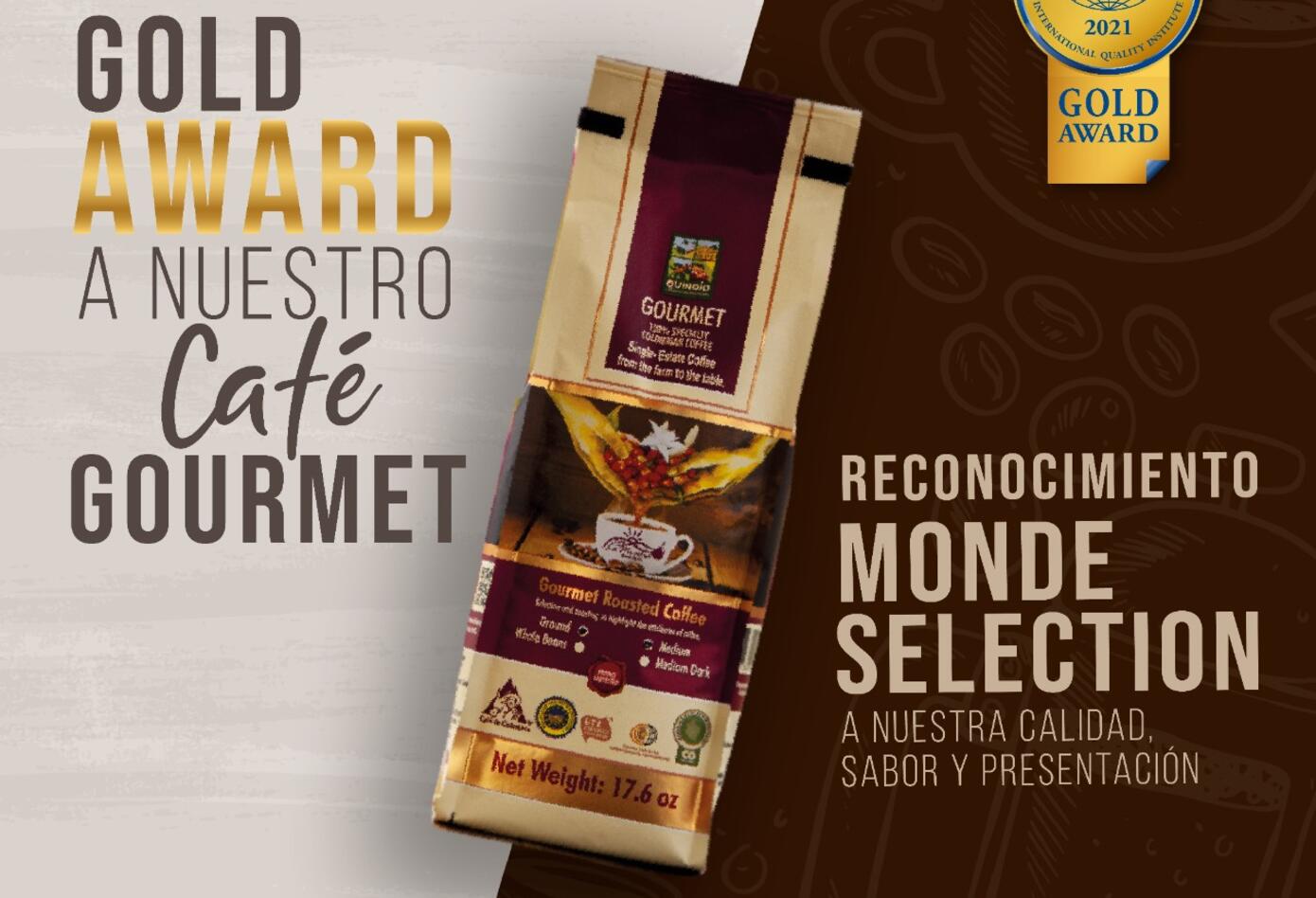 Café La Morelia recibe medalla de oro en Bruselas - Archivo Café La Morelia