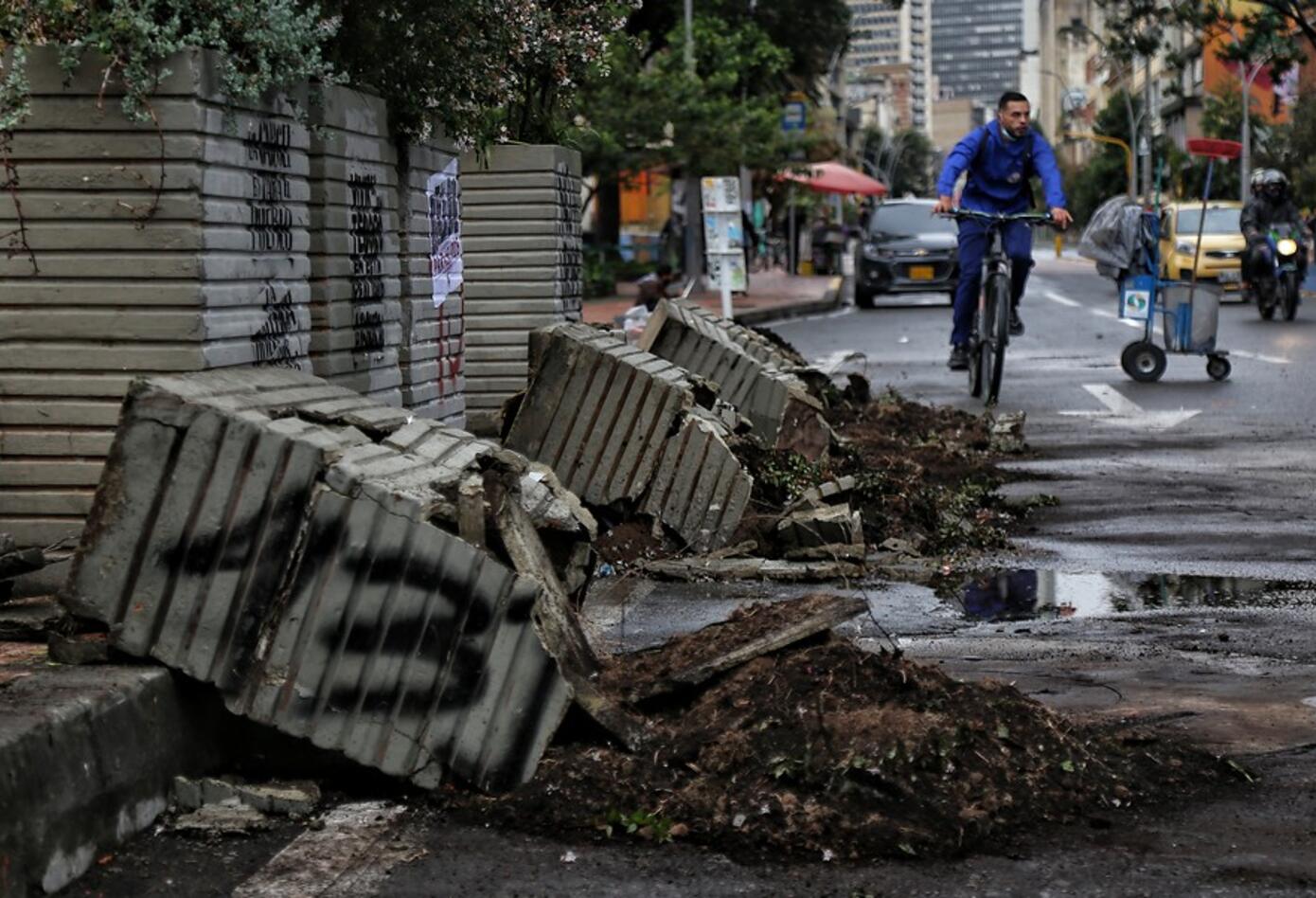 Vandalismo en paro nacional 28 de abril