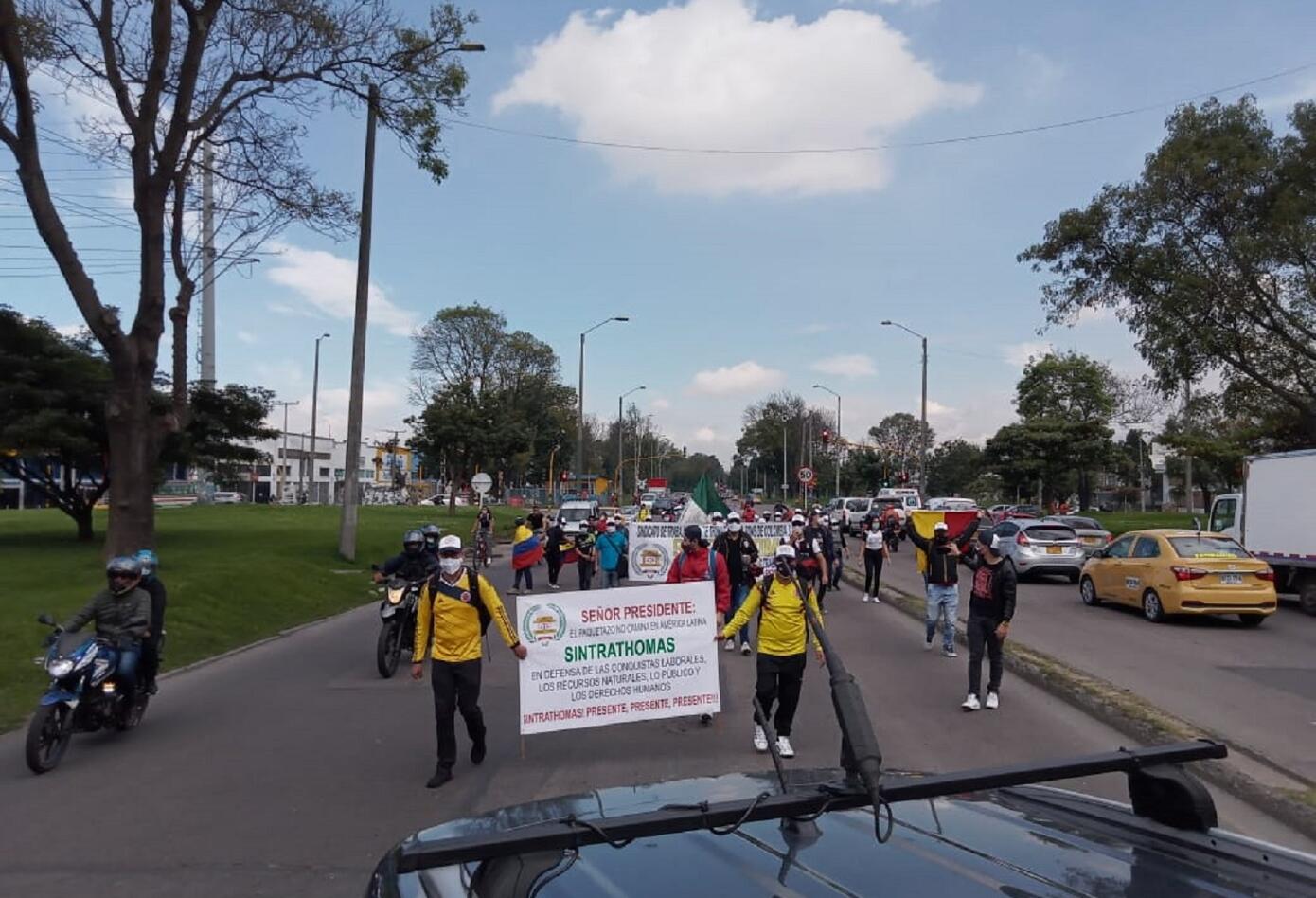 Paro nacional 28 de abril- Bloqueos