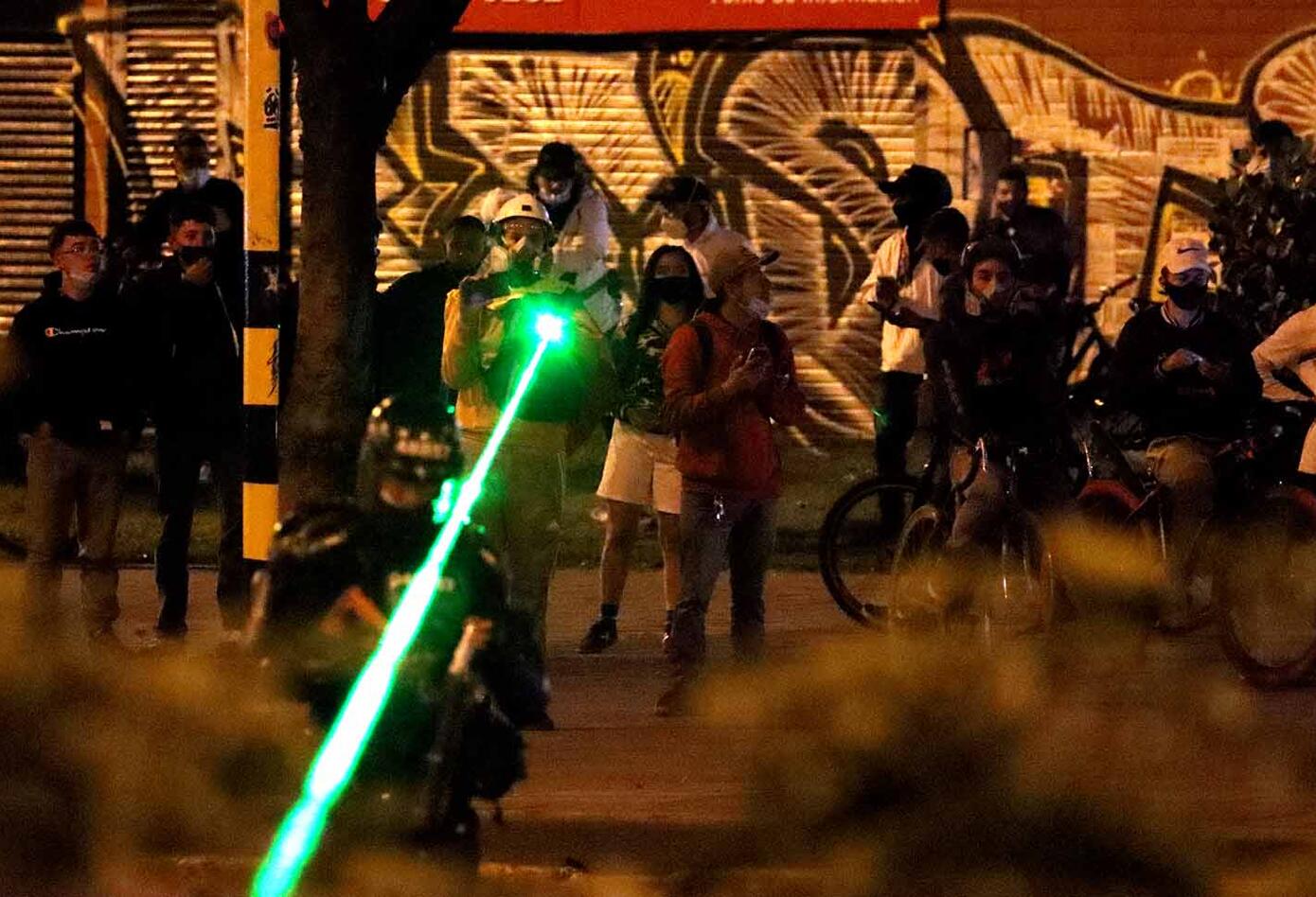 Enfrentamiento en el Portal Las Américas