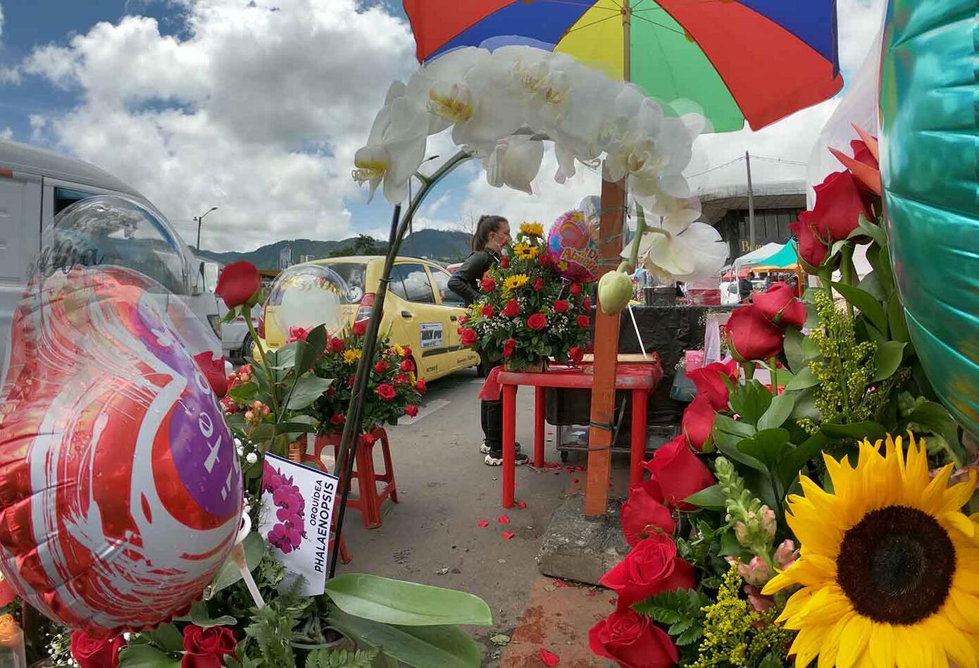 Día de la madre: vendedores de flores en Bogotá aumentaron ventas