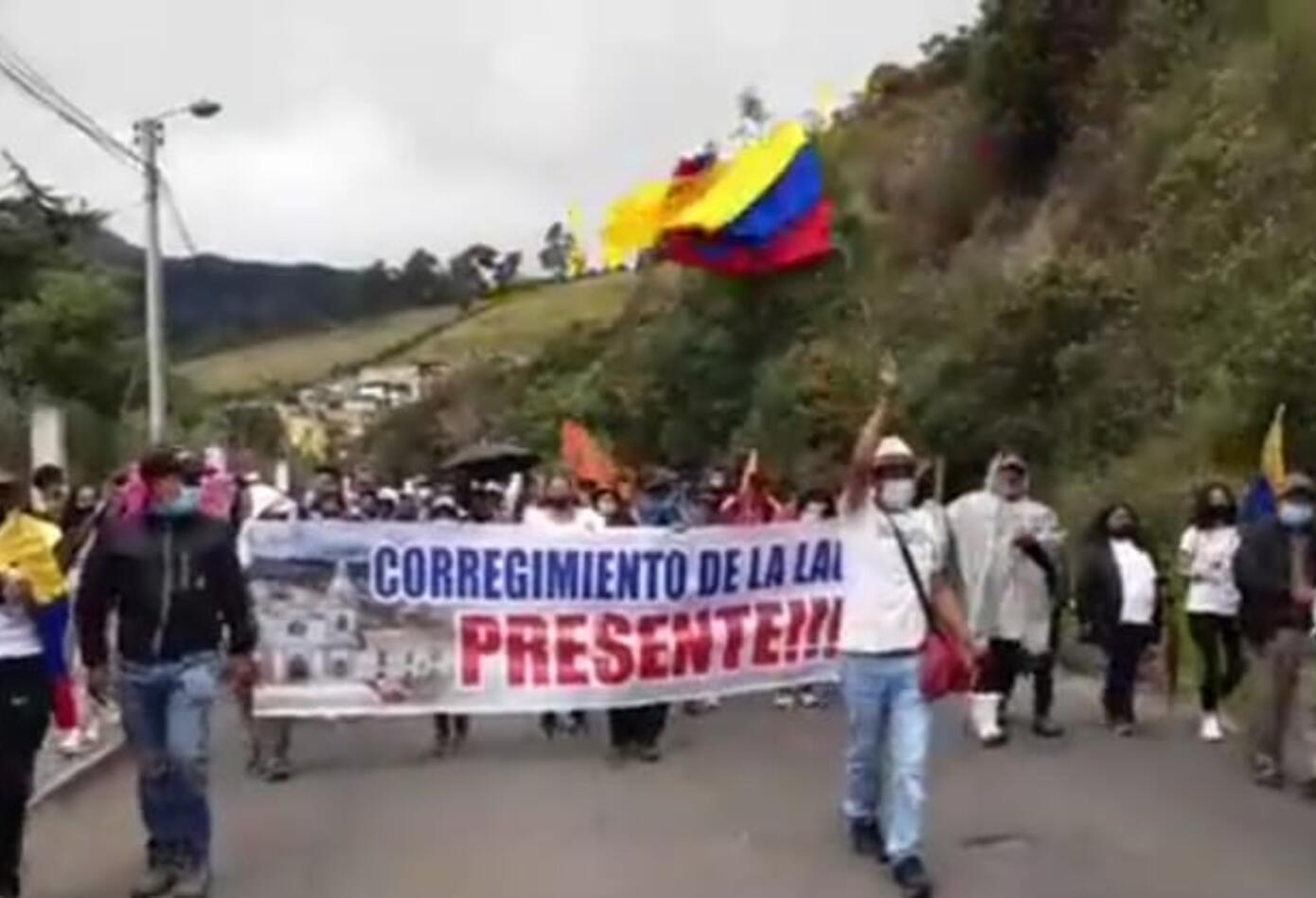 Los campesino se unieron al paro