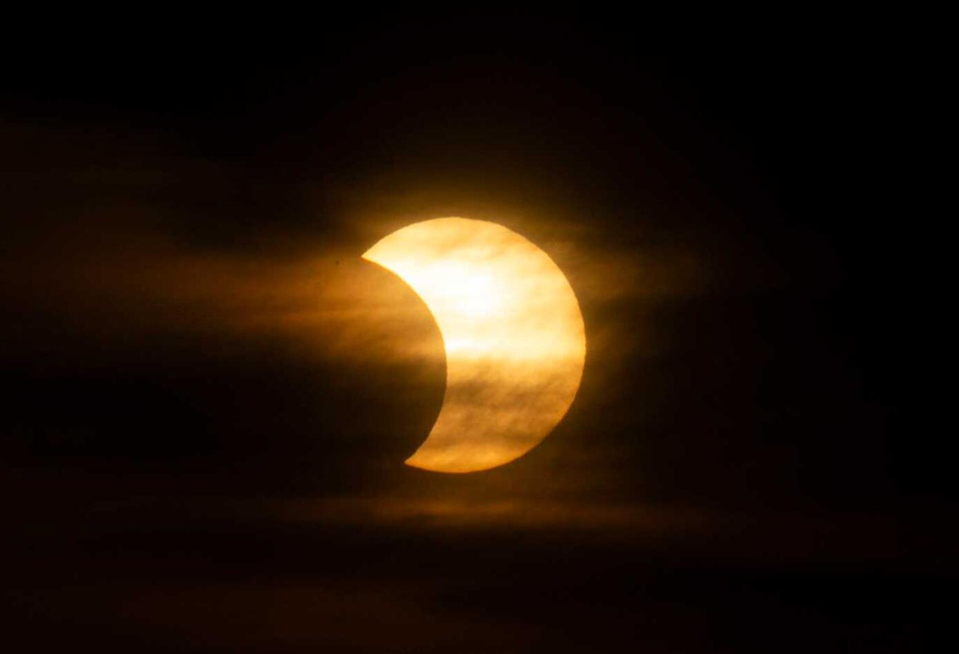 Así luce Eclipse anillo de fuego