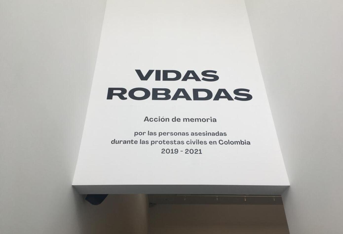 Exposición Fragmentos, vías robadas