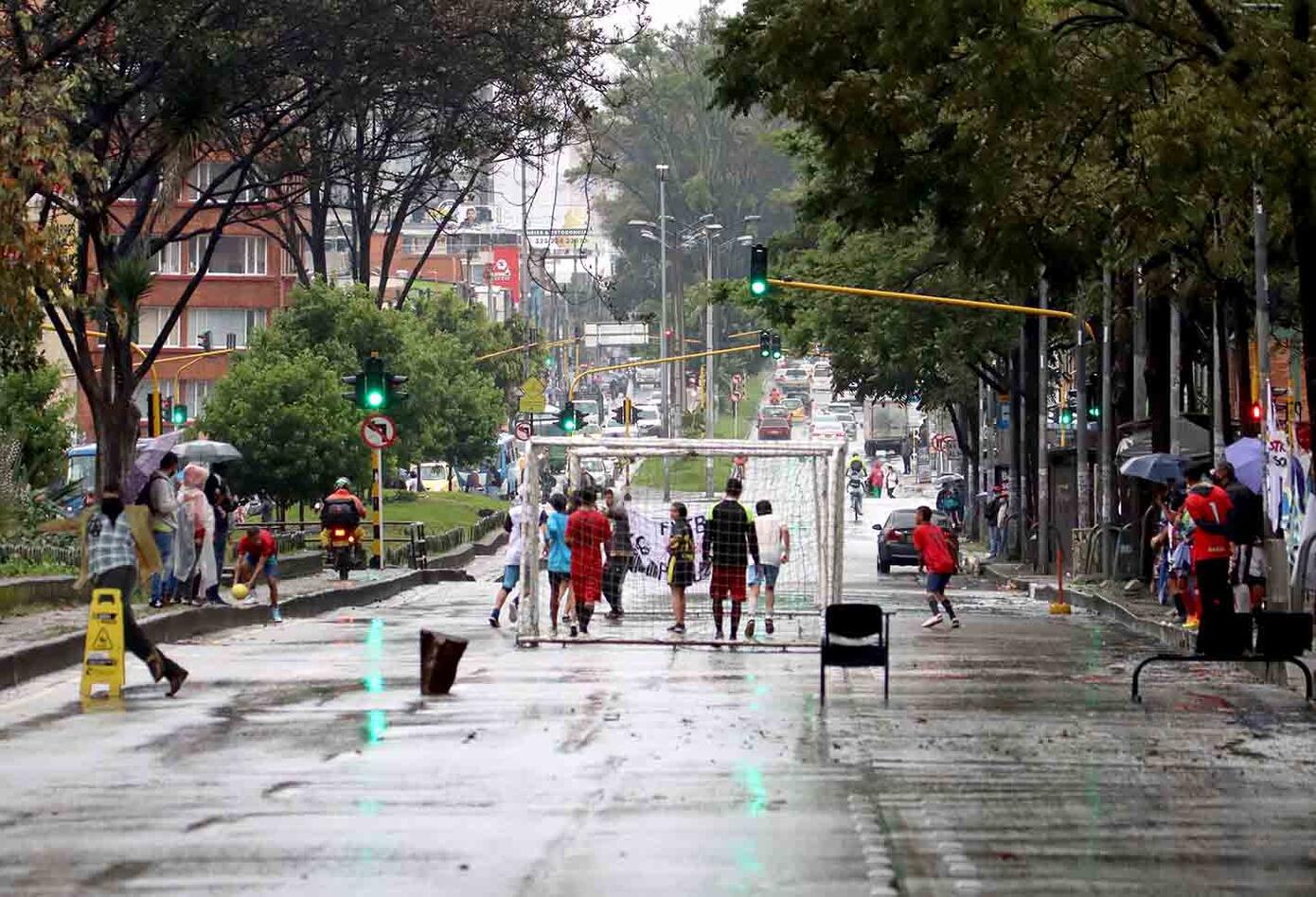 Protestas de estudiantes de la Universidad Pedagógica