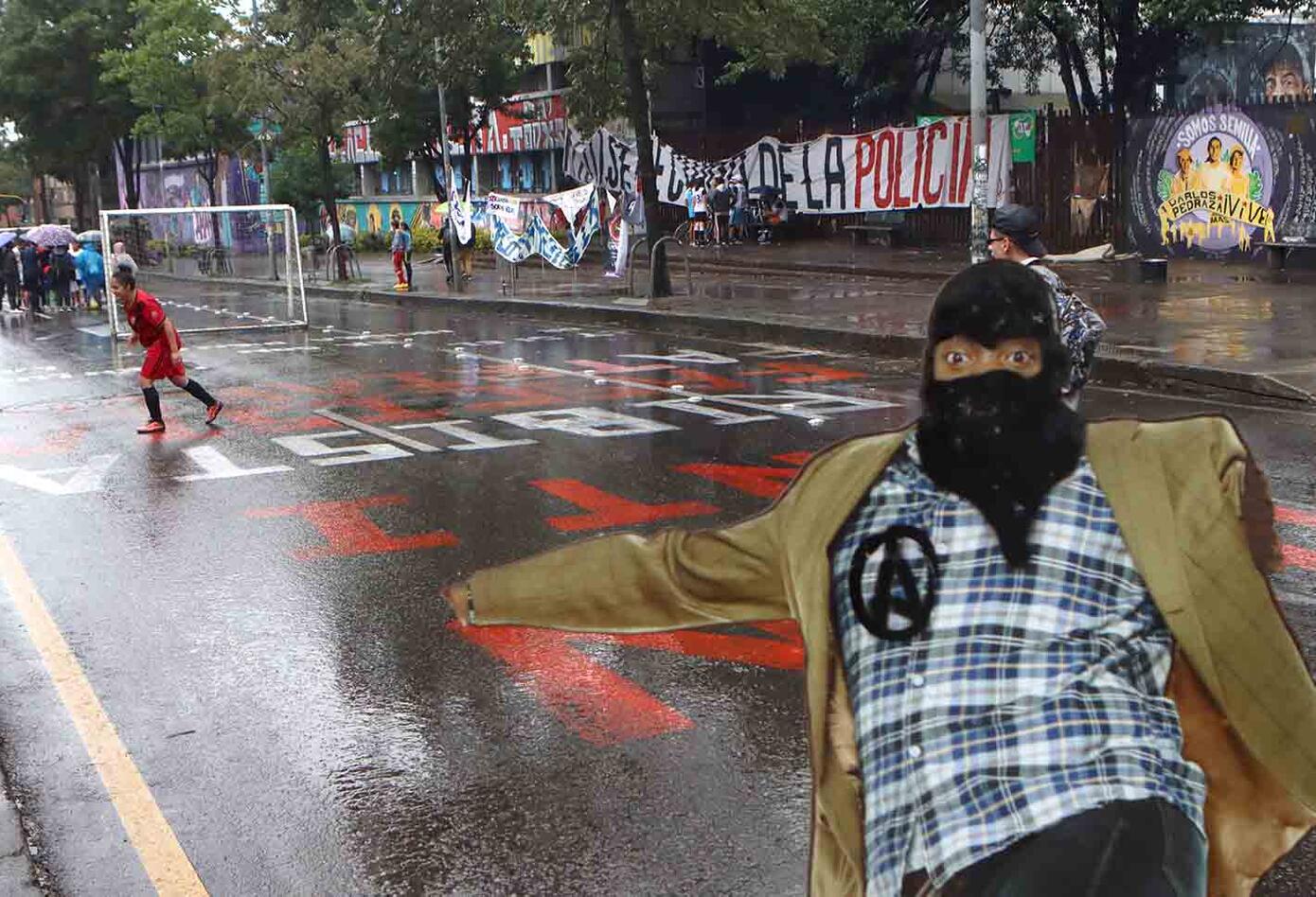 Protestas de estudiantes de la Universidad Pedagógica