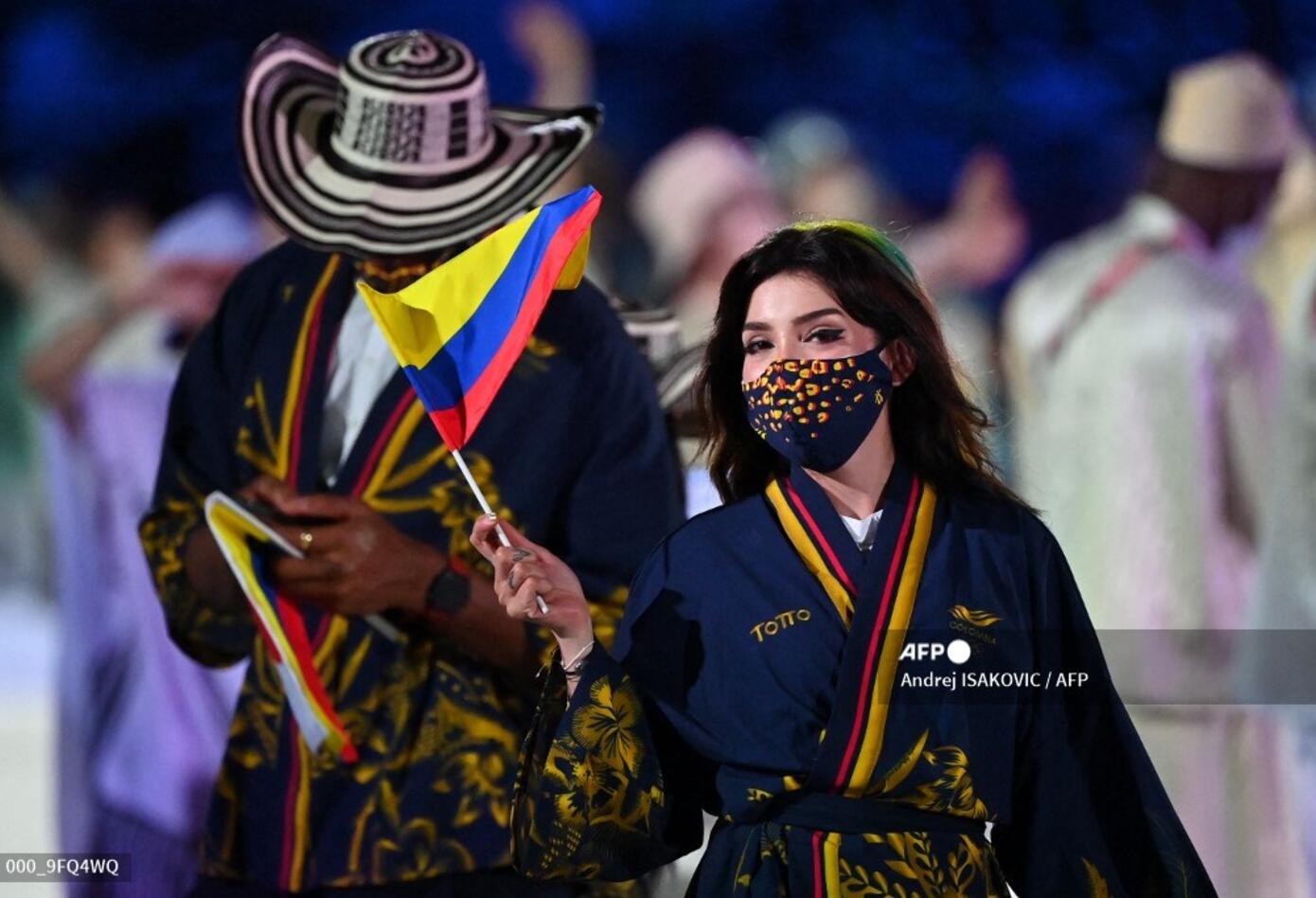 Traje De Colombia En Desfile De Olimpicos Detalles Y Su Significado Rcn Radio