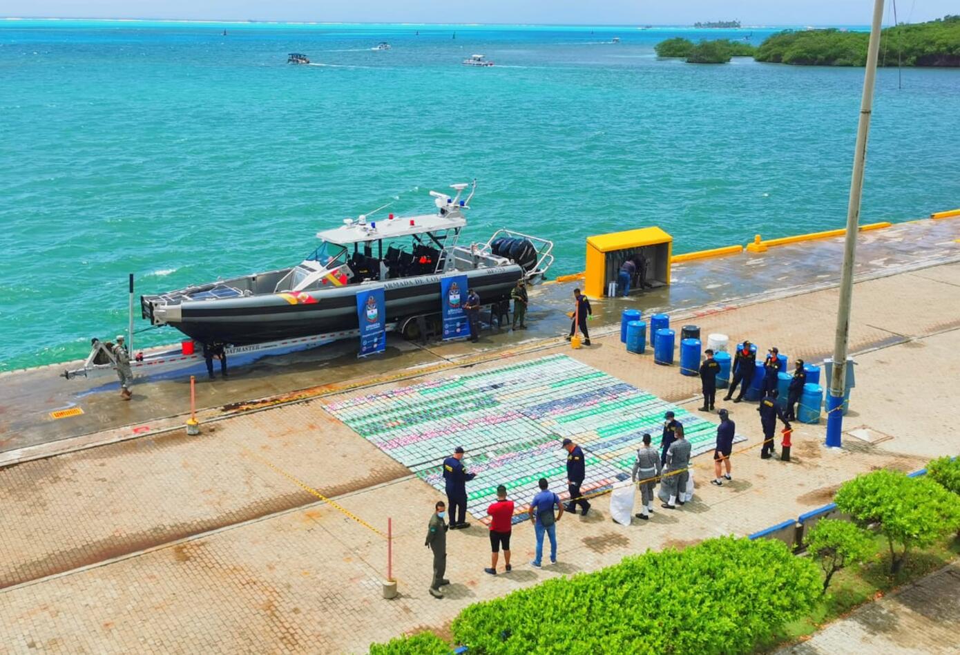 Recuperado del mar Alijo, alcaloides que era transportado hacia Centroamérica