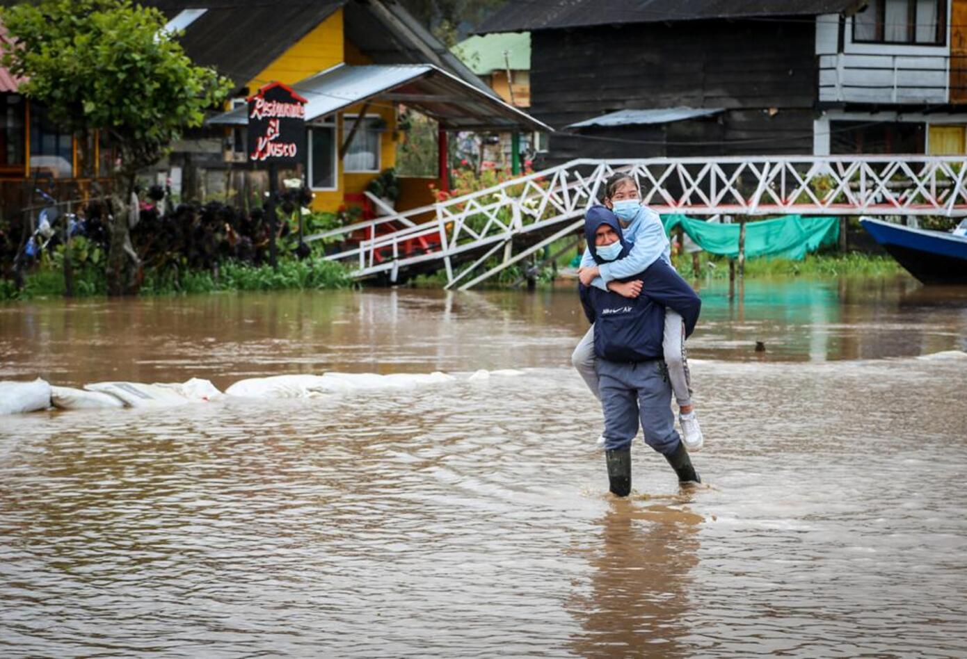 Inundación en El Encano