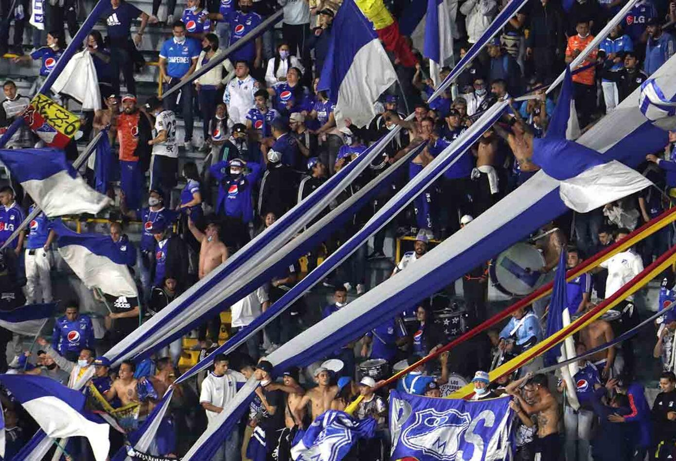 Regreso de hinchas de Millonarios