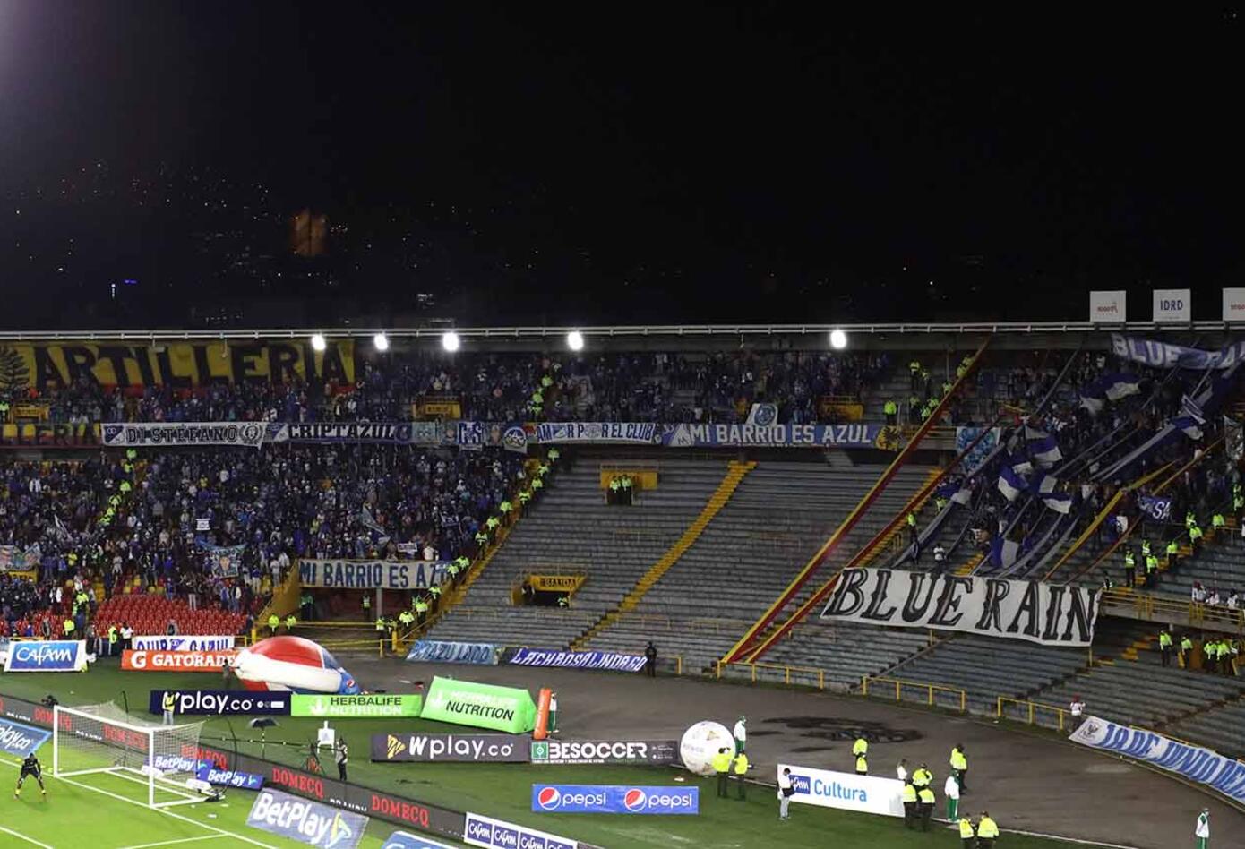 Regreso de hinchas de Millonarios