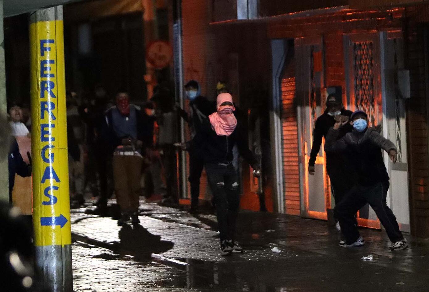 Desmanes en Bosa ocurridos el 8 de septiembre 2021