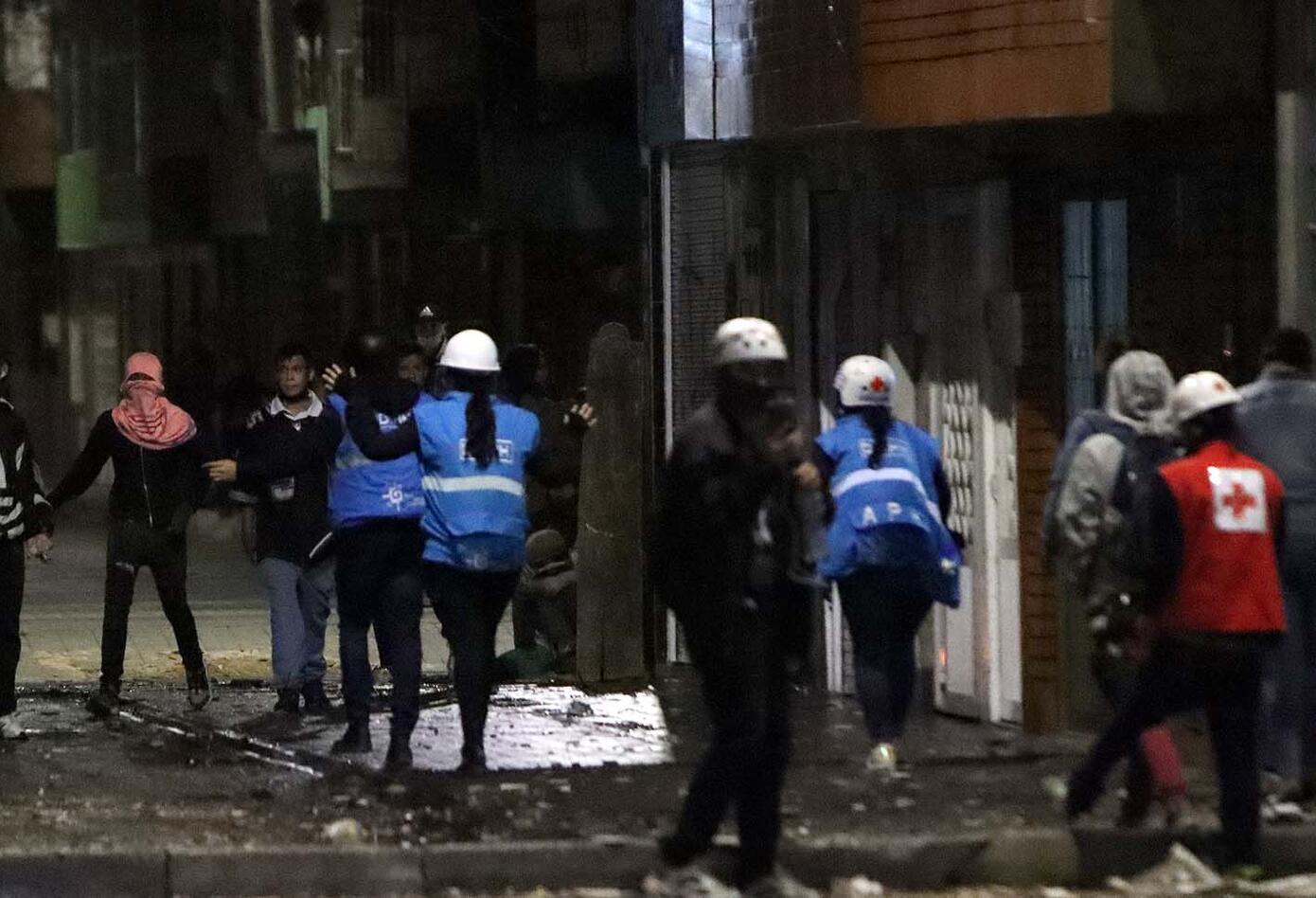 Desmanes en Bosa ocurridos el 8 de septiembre 2021