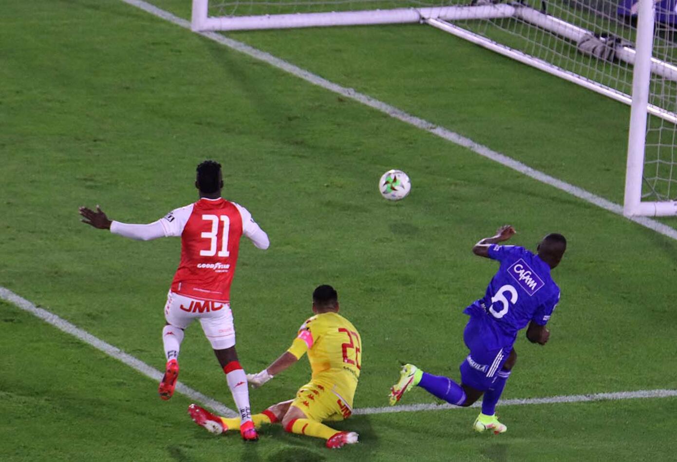 Millonarios vs Santa Fe, Liga Betplay 2021, fecha 14