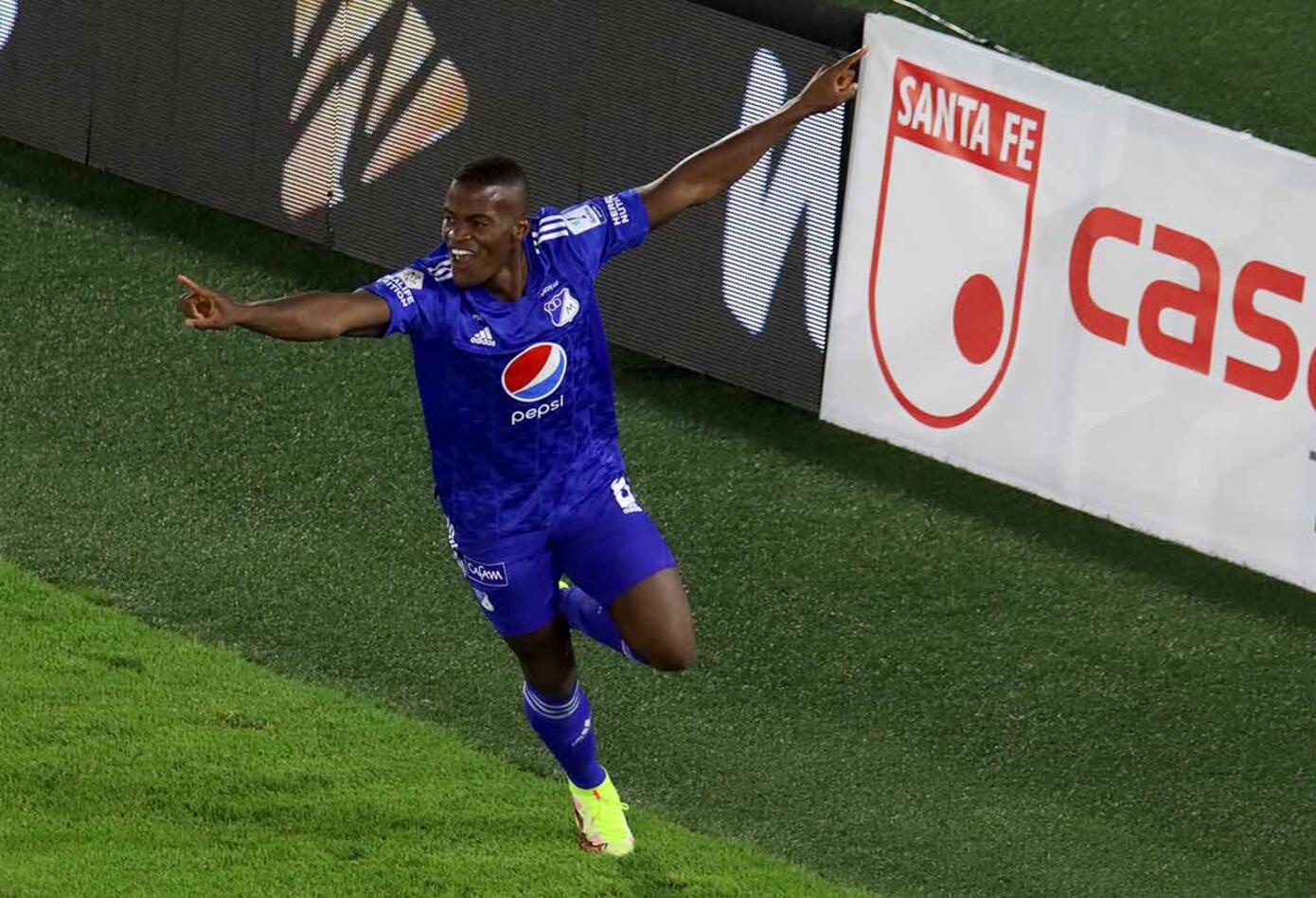 Millonarios vs Santa Fe, Liga Betplay 2021, fecha 14
