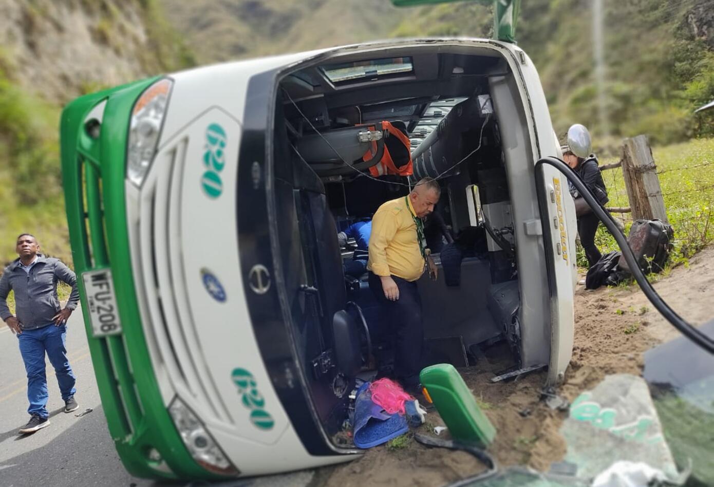 El bus estaba afiliado a la empresa Transipiales