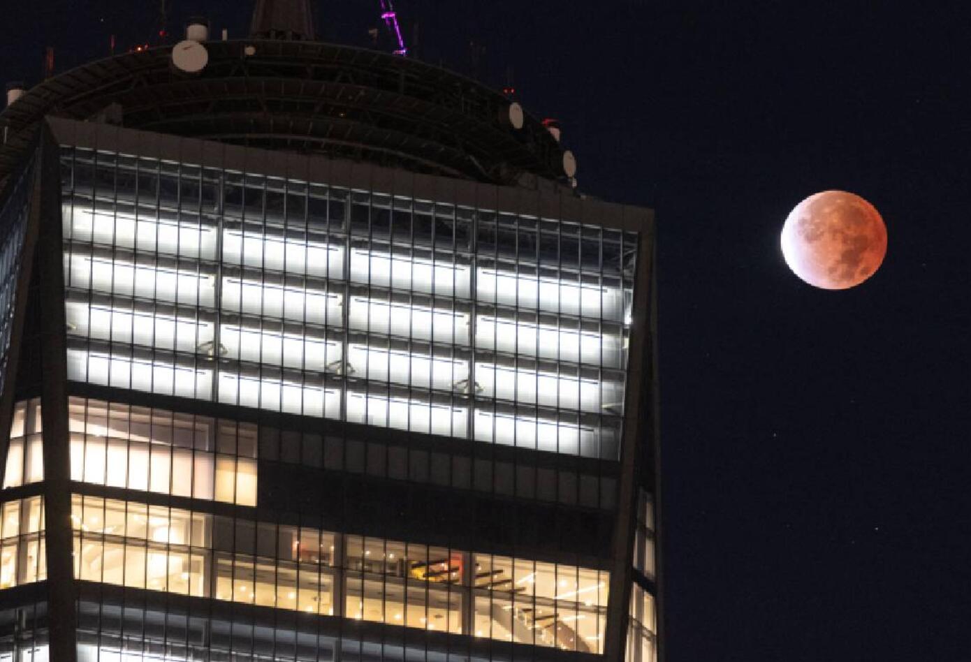 Eclipse de Luna casi total 2021