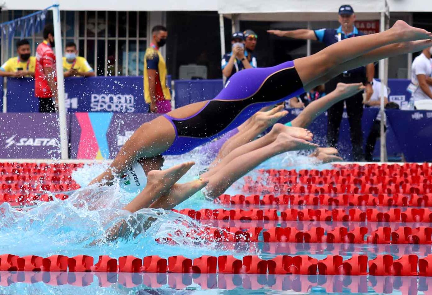 Natación 400 mts clasificatorios hombres y mujeres