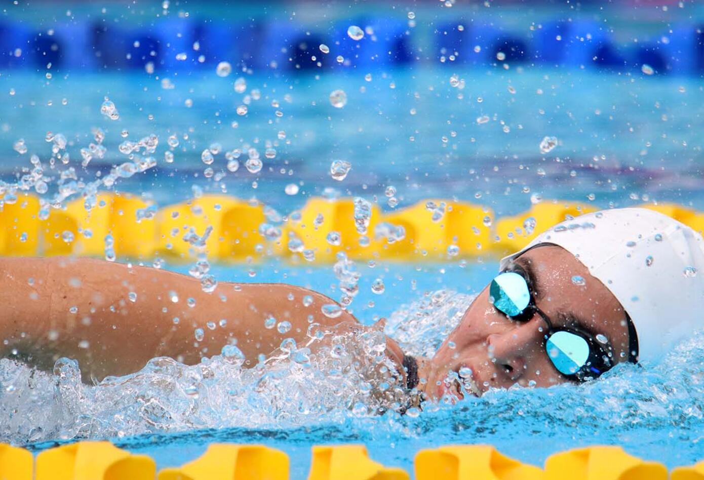 Natación 400 mts clasificatorios hombres y mujeres