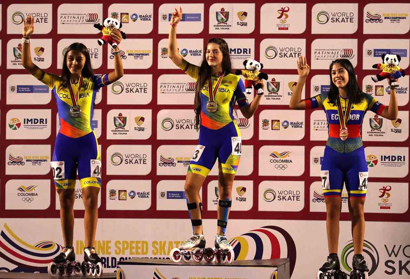 María Camila Vargas, patinadora colombiana