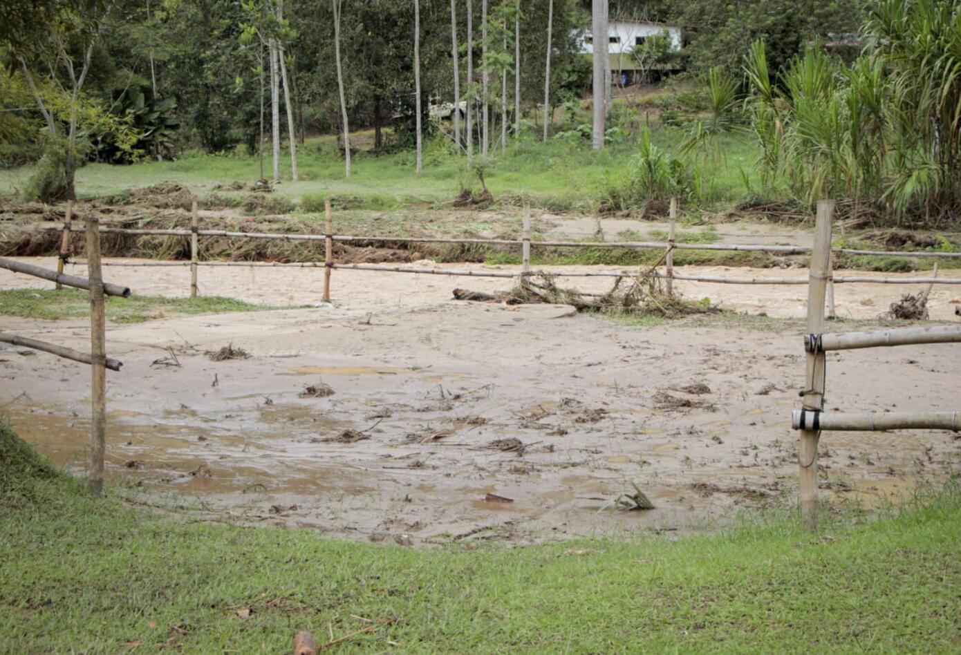 Afectaciones por lluvias