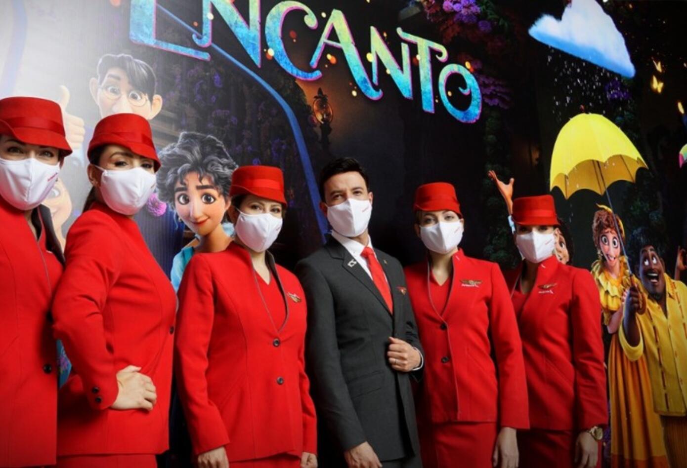 Avianca presenta su avión de Encanto