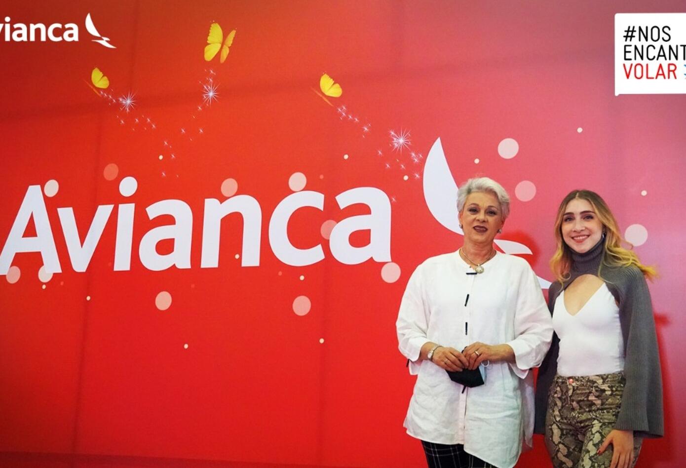 Avión de Encanto presentado por Avianca