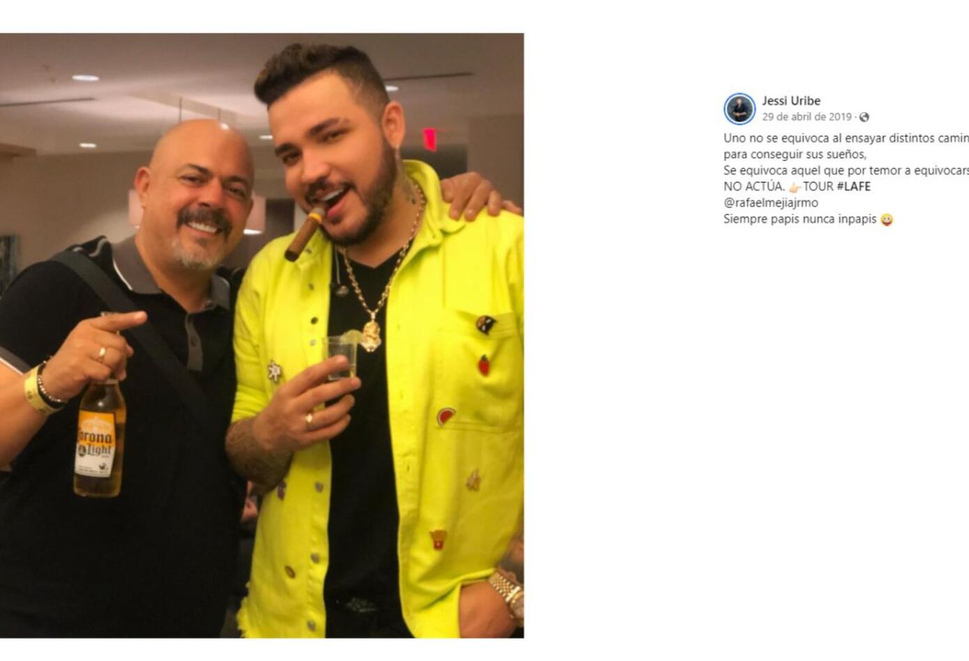 Jessi Uribe: Rafa, la fe y el porqué grita así en las canciones Jessi Uribe: Rafa, la fe y el porqué grita así en las canciones