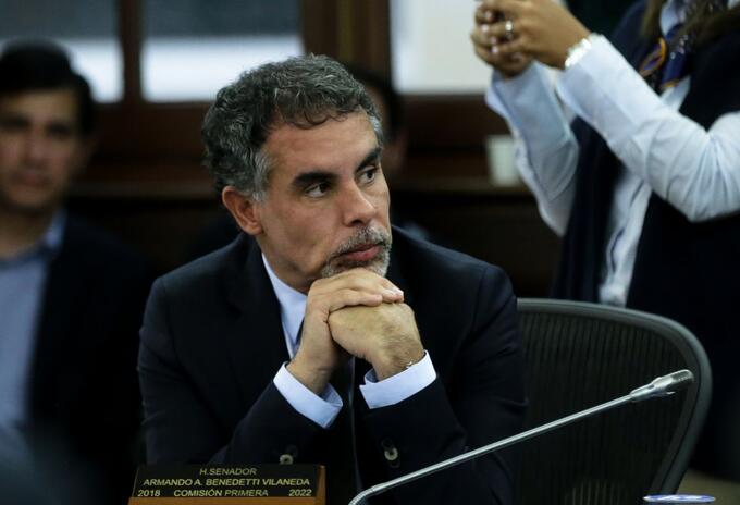 El senador de La U, Armando Benedetti.