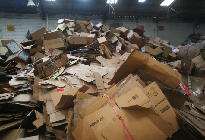 Bodega de reciclaje Ecoplanet - Bogotá