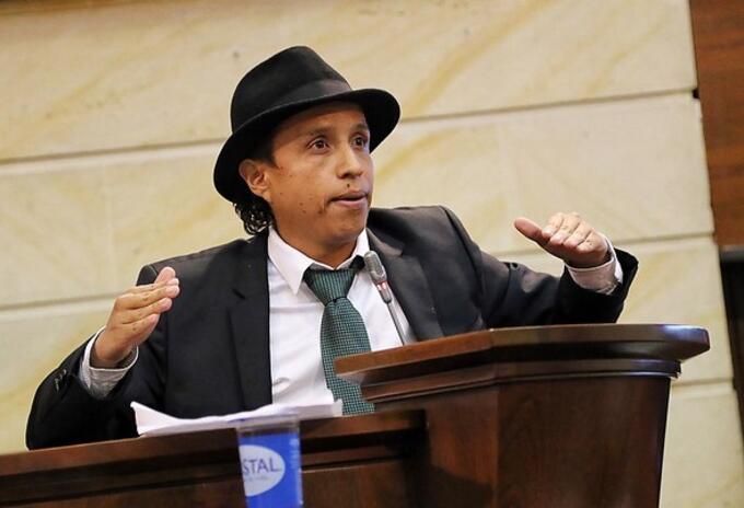 El senador Jonatan Tamayo Pérez, conocido como 'Manguito'.