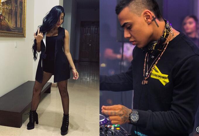 DJ Marcela Reyes y DJ Exotic, protagonistas del escándalo de infidelidad. DJ Marcela Reyes y DJ Exotic, protagonistas del escándalo de infidelidad.