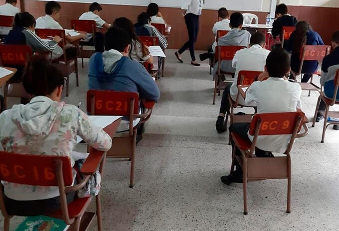Imagen de referencia de un colegio de Bogotá
