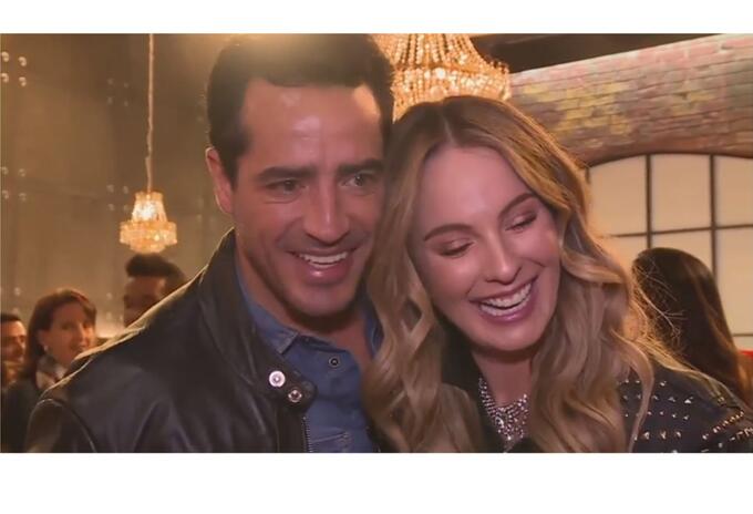 Pedro Palacio y Claudia Bahamón