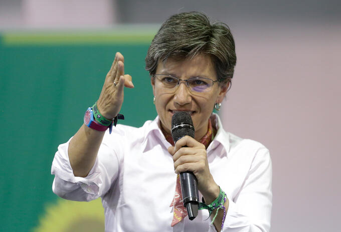 Claudia López, alcaldesa de Bogotá
