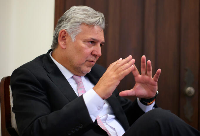Jaime Alberto Cabal, presidente de Fenalco