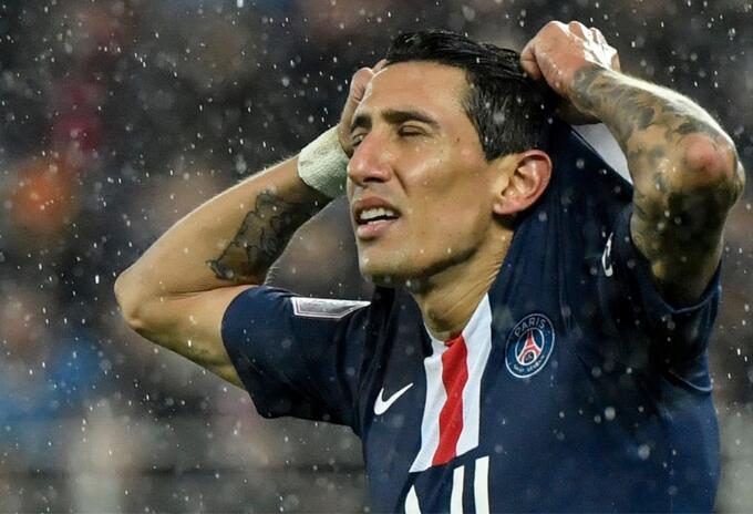Ángel Di María, del PSG Ángel Di María, del PSG