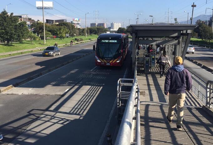 Transmilenio. Transmilenio.