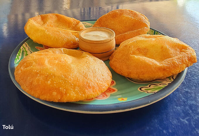 Arepa de huevo Arepa de huevo