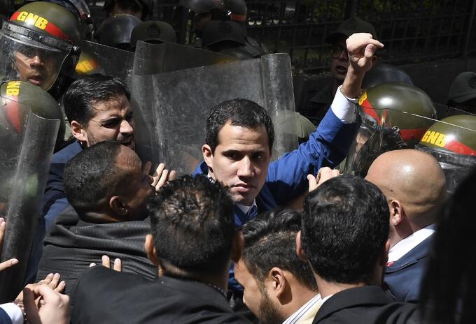 Juan Guaidó, líder opositor venezolano Juan Guaidó, líder opositor venezolano