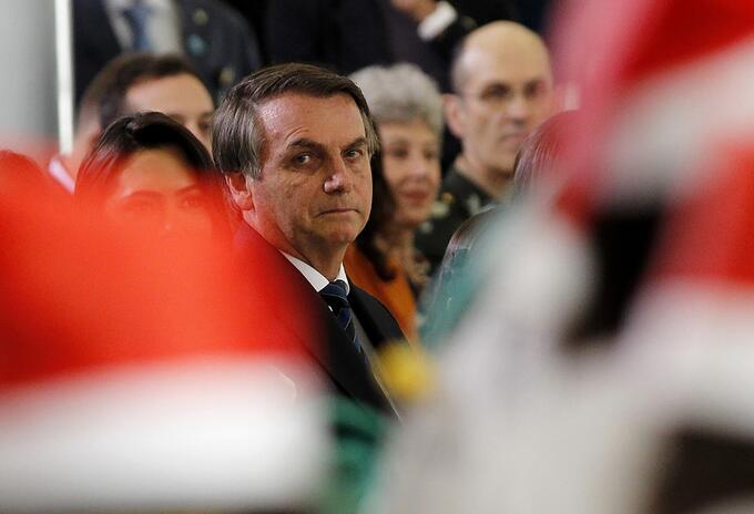 Jair Bolsonaro, presidente brasileño