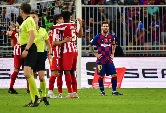 Atlético de Madrid vs Barcelona - Supercopa 2020