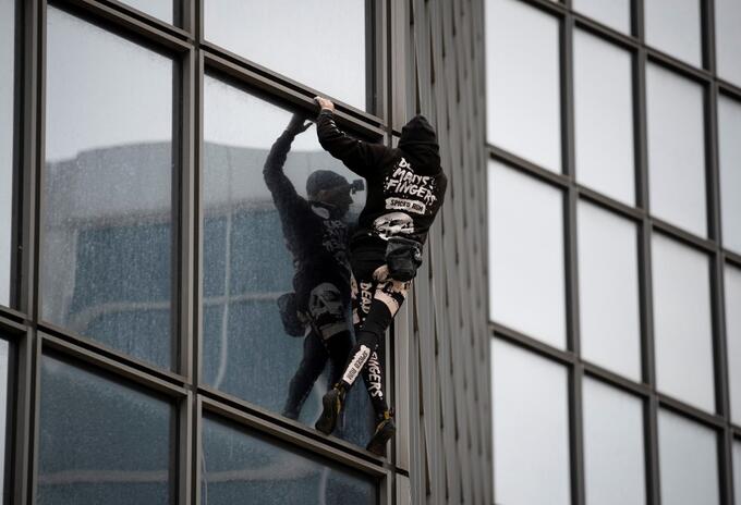 "Spiderman" francés Alain Robert