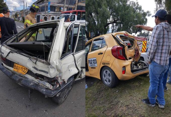 Accidente en Bogotá, 2 de enero de 2020 Accidente en Bogotá, 2 de enero de 2020