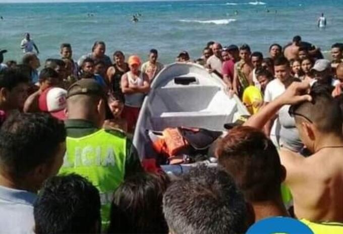 Accidente en lancha en Coveñas