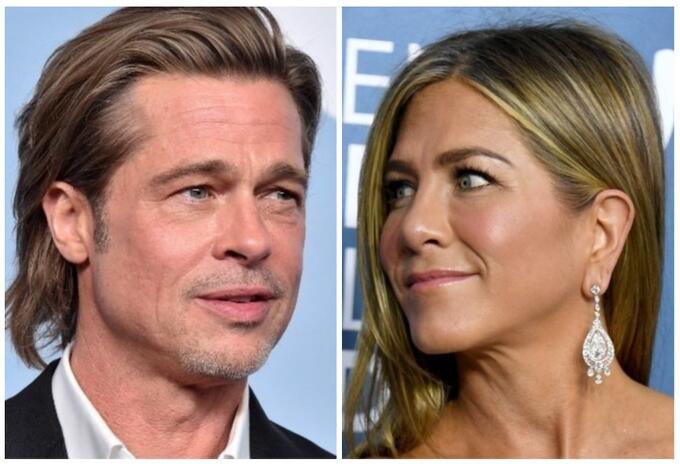 Brad Pitt y Jennifer Aniston Brad Pitt y Jennifer Aniston