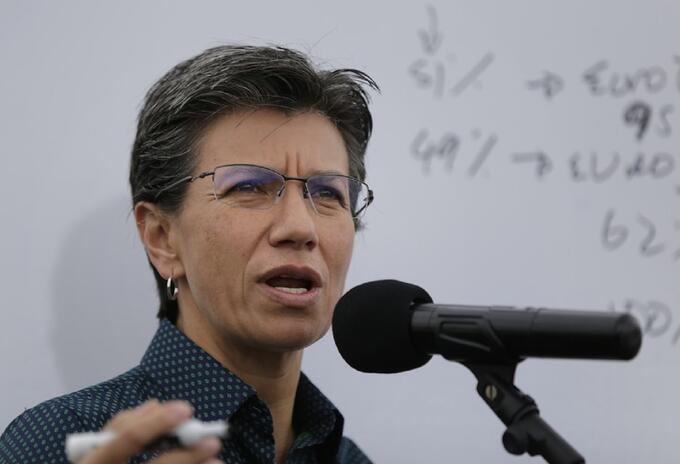 Claudia López, alcaldesa de Bogotá Claudia López, alcaldesa de Bogotá