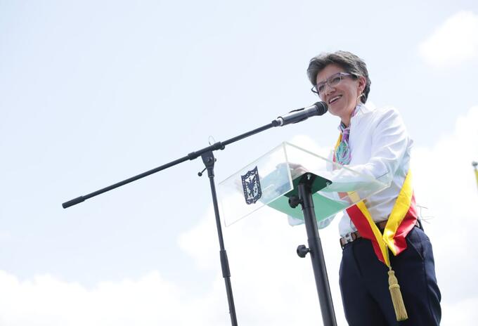 Claudia López, alcaldesa de Bogotá Claudia López, alcaldesa de Bogotá